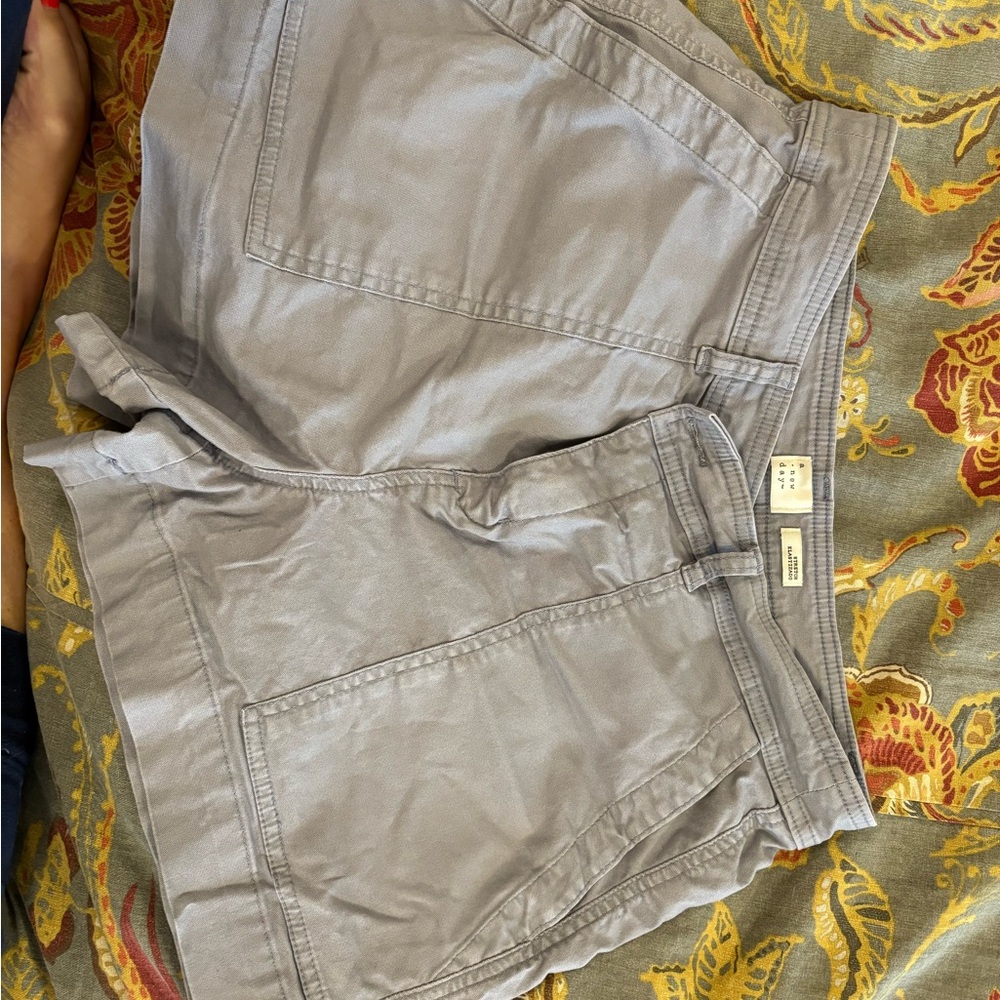 A New Day Light Gray Shorts 4”